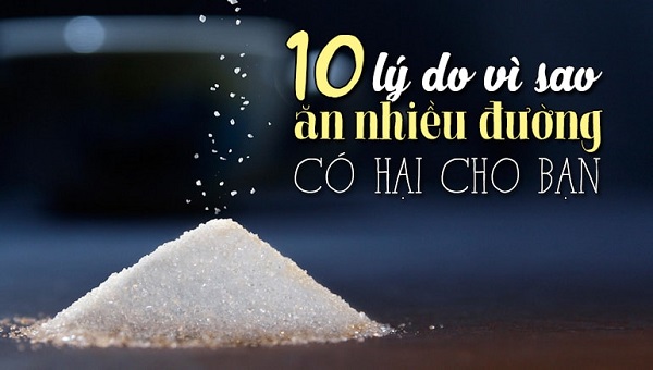 Tại sao đường th&ocirc;ng thường lại c&oacute; hại cho sức khỏe?